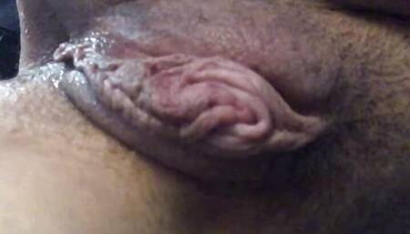 Shoving Huge Toy In and Out of Anal Donut