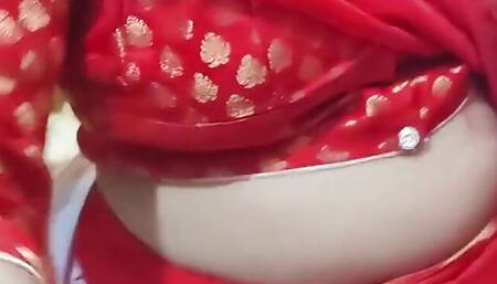 Bhabi with Saree Red Hot Neighbours Wife