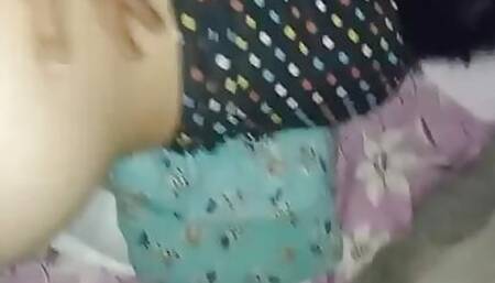 Doggy cumshot in a man's bini
