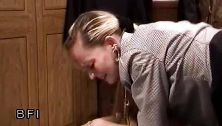 Spank secretary 1 - 2 scenes in 1