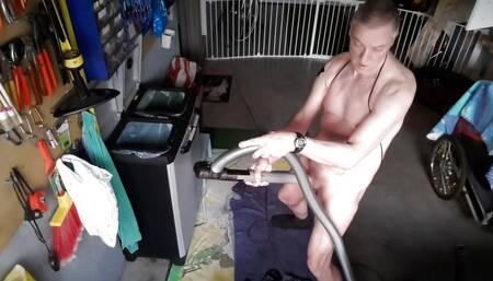Sexy Grandpa Daddy Exhibitionist Vacuumcleaner Machinemilking Bondage Sexshow Cumshot