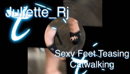 Juliette-RJ on a breath taking catwalk on sexy black high heels platform - FOR MOBILE DEVICES USERS - CATWALKING - DANGLING - HIGH HEELS SHOES - PLATFORM MULES - HOT WALK - BBW FEET - FEET FETISH