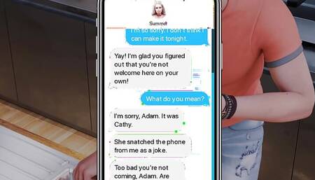 Breeze of Passion 2 Adam had to wash dishes to pay off his dinner