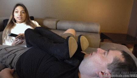 Dolores's Sweaty Feet Session - Extended Version - (Full HD 1080p Version)