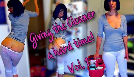 Giving the cleaner a hard time Part 1 HD