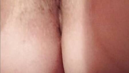 Slapping my pussy with a ruler