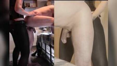 Girlfriend Pegging me