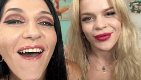 Sensual Giantess Vore Tease POV With Goddess Alanis & Sorceress Morgana (SD 720p WMV)