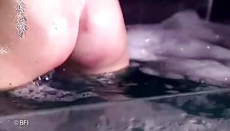 Hairy blonde seduced from her friend