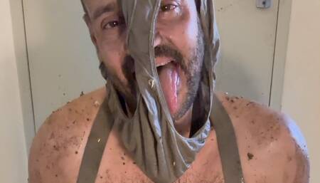 Piss, cum and garbage