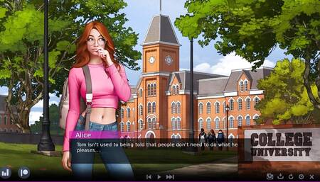 Lust Campus - Pt.6 Nerdy Flirty