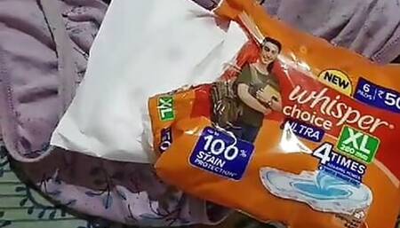 Aunty mc pad changing