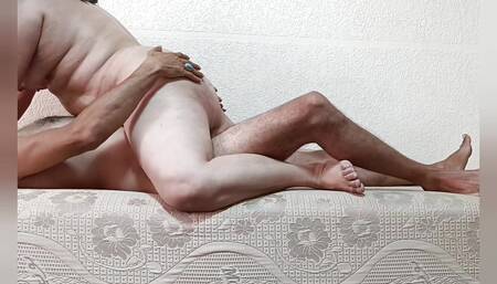 My neighbor came to visit me and I was, I seduced him. I took off my clothes and sat on top of him. His penis was very large. I had a lot of fun.