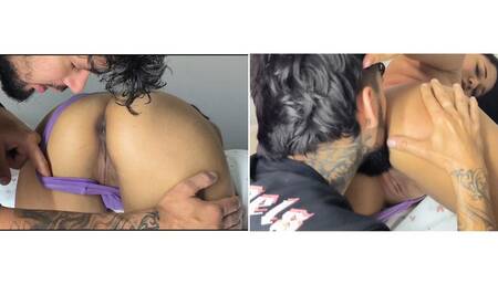 licking my girlfriend's ass