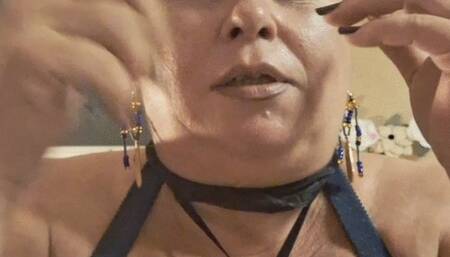 Humiliating smoke and stroke with cum countdown