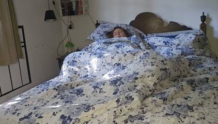 Step-sister caught masturbating