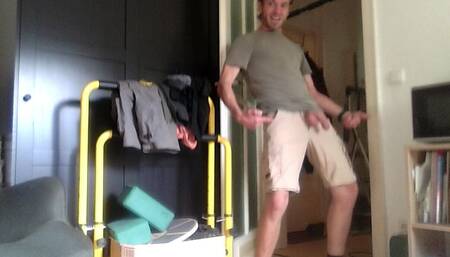 Chill Bro Bate in Shorts and Socks