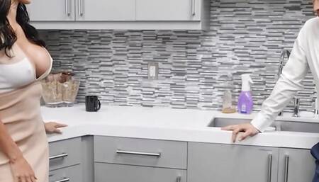 REALITY KINGS - Zac Keeps Getting Distracted At Work By Dirty Daydreams Fucking His Sexy Boss Azul Hermosa