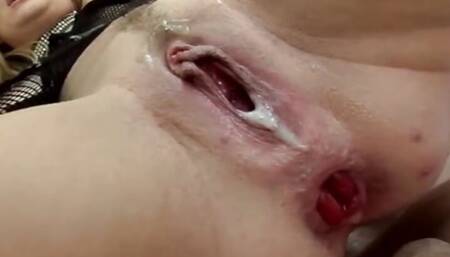 Anal, double penetration, 1 Girl and 2boys Aline gets fucked by Ian Scott and Mike Angelo, must see Internal bomb T3