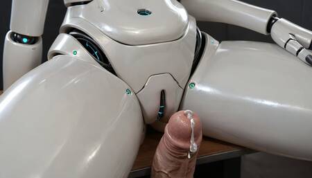 Two Sex Droid Ready To Fuck POV AI Porn