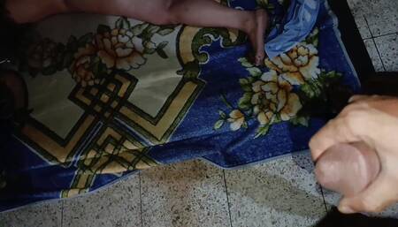 I went to sleep naked and my stepcousin came and put his whole cock in my vagina until I felt it in my stomach