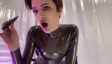 Lady Perse will smoke and spit on you POV - [FHD MOV] | Lady Perse