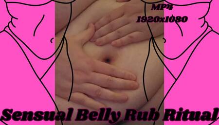 SSBBW Rachel's Sensual Belly Rub Ritual with Lotion MP4 1920x1080