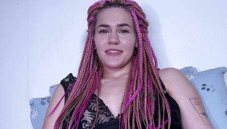 She asked me to massage her legs and ass. I cum in her pussy twice