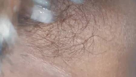 Sri Lanka New Sex Video Wet Hair Pussy Lady Blowjob & Fingering Solo Big Black Cock Next Door Woman Fuck Working Boy  part 1