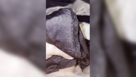 Teachers Silky Black Panties