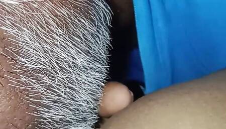 When my wife came near me in saree for the first time then I grabbed her nipples and looked at her chubby pussy and it was delic