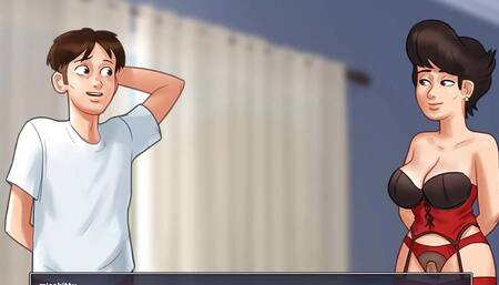 Summertime Saga - Cookie Jar - All Sex Scenes Only - Helen #2 Part 24