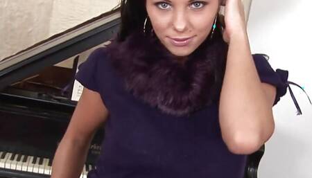 Brunette babe gets fisted and anally fucked