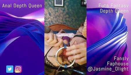 Anal Stretching and Gape with a Dilator - Extreme Anal Insertions