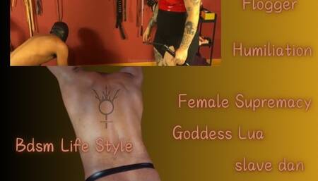 Goddess Moon Punishing slut slave with rigor