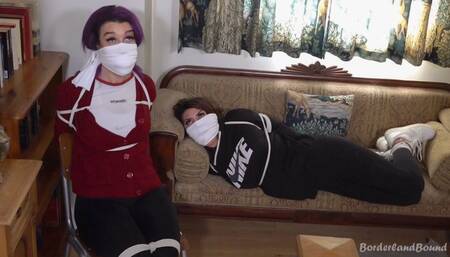 Carmen & Roxxi in: Her Messages Went Unanswered & Little Did She Know, Her Client Was in BIG Trouble - Now She is Too! MMMPPPRRRPPHH!! (HD)