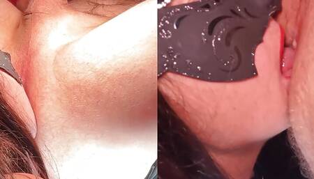 Filthy Sub Slut loves licking rimming ass so much - it is all about the rimming - deep passionate tongue in asshole