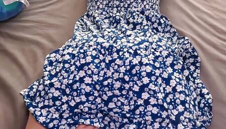 My stepsister lets herself be touched and what has to happen happens...