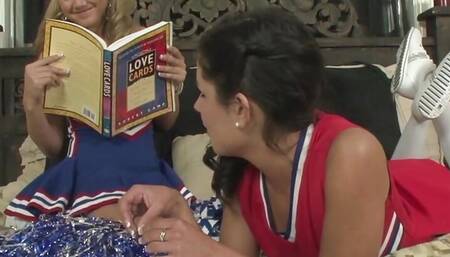 Ashley Abbott and Missy Maze, Teen Cheerleader Enjoys