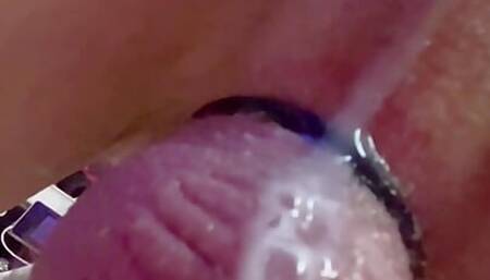 Anal Fill Squirt and Finger