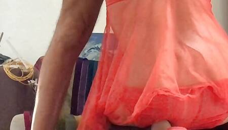 Asian femboy feminised learns how to move like a female for daddy's pleasure