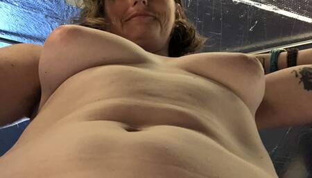 Incredible, noisy, wet, eye rolling, wank. An ASMR delight as my super tight hairy pussy gets a whole lotta love