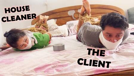 WTF? The Femdom Domina Had Tied Up My House Cleaner Too! (mp4)