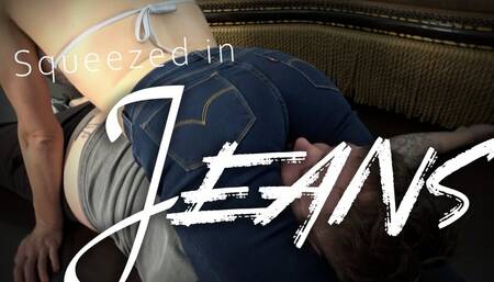 Squeezed in Jeans