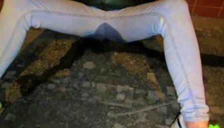 Pissing in my jeans outside after Party
