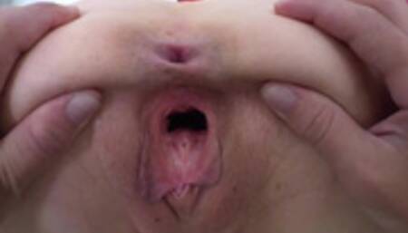 TRUE ANAL Ass stretching Lilly James