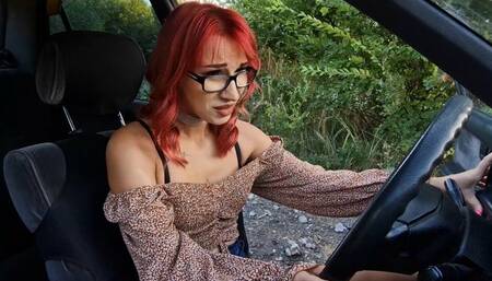 Anya's begging the car to start so she can get away from the pursuit