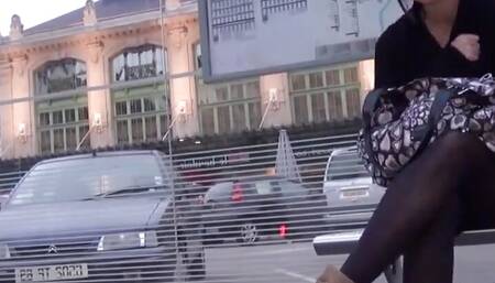 Sublime Small Titted Brunette Hard Double Vaginal Penetrated and Cum Covered