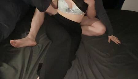 Japanese slender beautiful woman goes all out in a fuck shoot, private photography, amateur