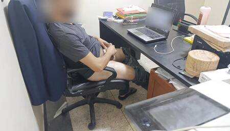 My boss punished me and broke my dick with his monstrous black cock because I stole his money